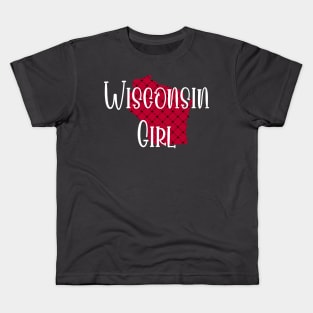 Wisconsin Girl Kids T-Shirt